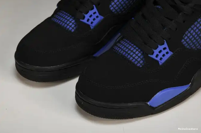 MaikeSneakers Royal Black CT8527-018 Jordan Game Retro 4 0324